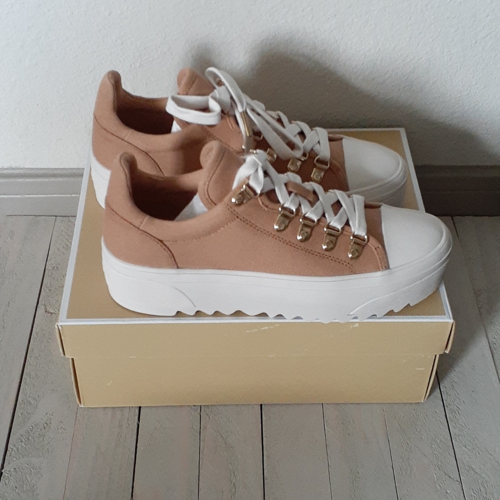 Michael Kors granger sneakers in peanut color